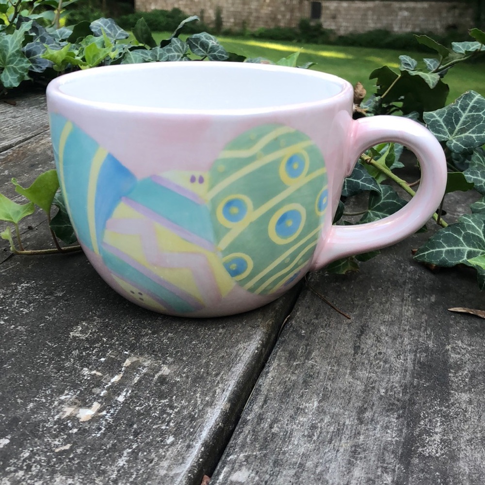 K.I.C. Oversized pastel Easter egg mug